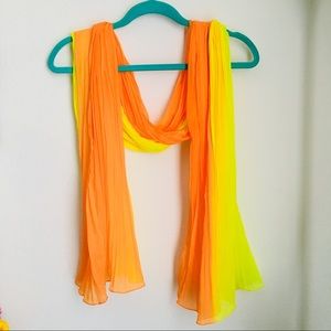 Orange & Yellow Scarf